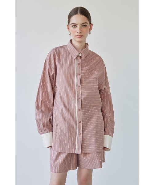 ALEXIA STAM ブラウス シャツ Striped Oversized Shirt