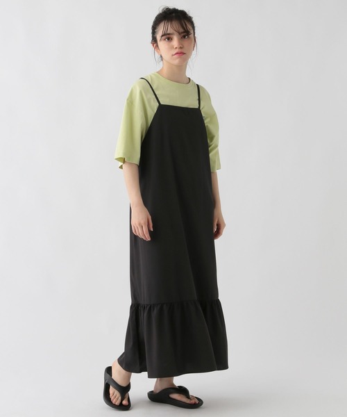GLOBAL WORK ワンピース 2SETニット＊キャミワンピース/AND YUA