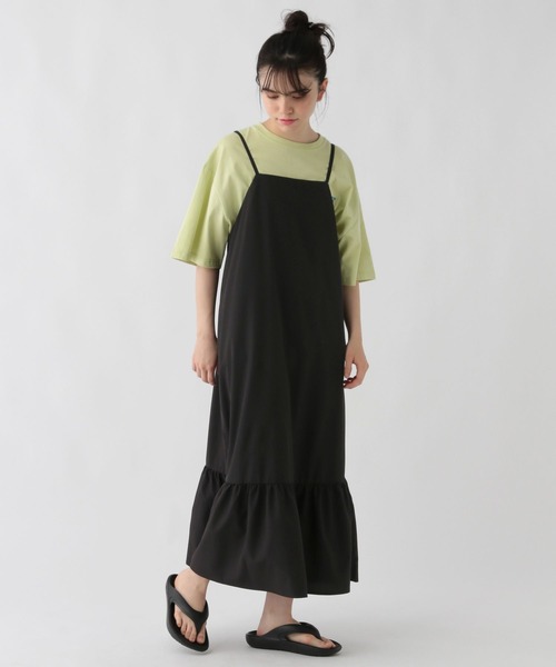 GLOBAL WORK ワンピース 2SETニット＊キャミワンピース/AND YUA