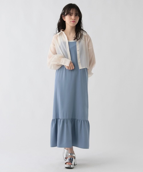 GLOBAL WORK ワンピース 2SETニット＊キャミワンピース/AND YUA