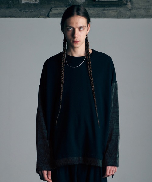 VIRGOwearworks(ファッション) トレーナー スウェット Ethnic arm swt 