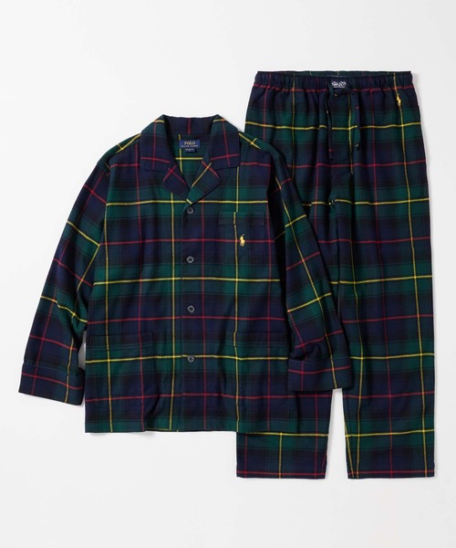 Ralph Lauren チェック柄 パジャマ L チェック コットン パジャマ セット | ラルフ ローレン公式