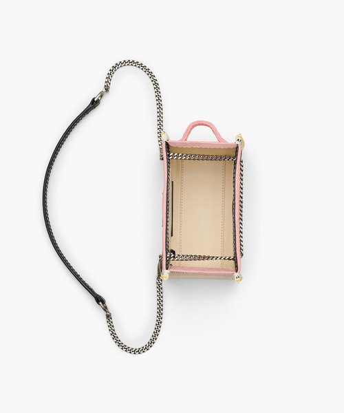 トートバッグ THE DENIM CHAIN CROSSBODY MINI TOTE BAG /ザ デニム チェーン クロスボディ ミニ トートバッグの画像