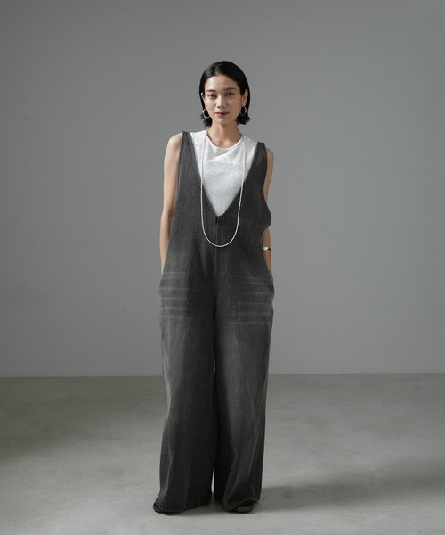 SALON adam et rope' サロペット オーバーオール 「WEB限定