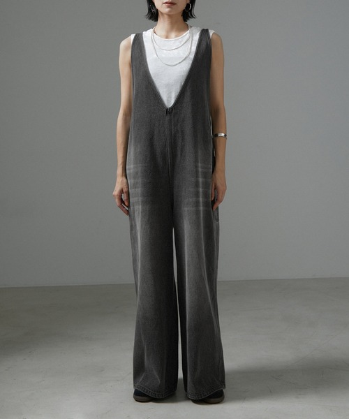 新品未開封 24SS デニムサロペット SALON adam et rope' サロペット オーバーオール 「WEB限定