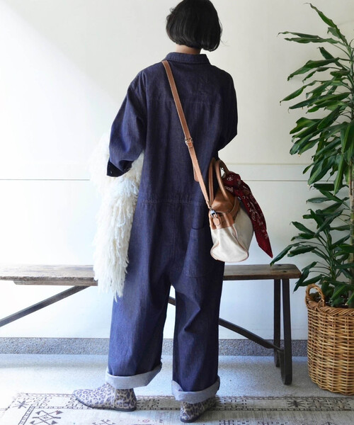 journal standard luxe 80Zデニムオールインワン 8OZデニムテーパーオールインワン（つなぎ／オールインワン
