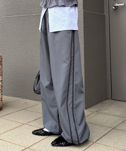 I-SOOK(アイスー) カーゴパンツ 「ZOZOTOWN限定」サイドライン I-SOOK(アイスー) カーゴパンツ 「ZOZOTOWN限定」サイドライン
