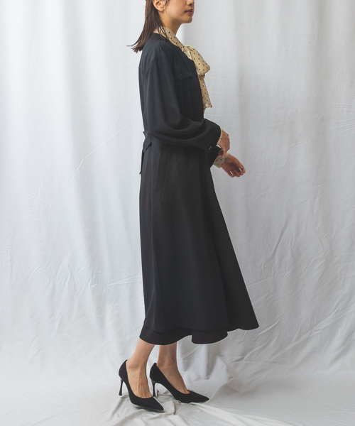 ナラカミーチェ（NARACAMICIE）/【NARACAMICIE】コートワンピース NARACAMICIE（ナラカミーチェ） ワンピース 「NARACAMICIE」コート