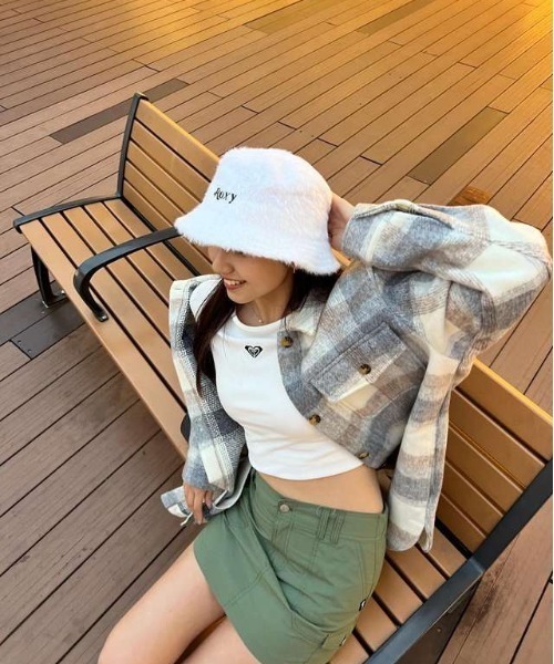 ROXY（ロキシー） 帽子 ハット HEAVENLY HIGH/ロキシーシャギーバケハ