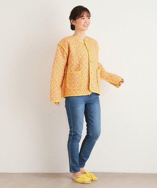 ローラアシュレイ　テーラードジャケット　紺 LAURA ASHLEY 美品/ローラアシュレイ 美形テーラードジャケット