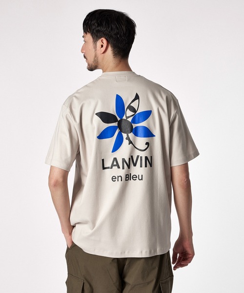 LANVIN en Bleu tシャツ 「LANVIN ESSENTIAL」ALGER / バックプリント