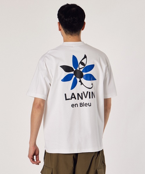 LANVIN en Bleu tシャツ 「LANVIN ESSENTIAL」ALGER / バックプリント