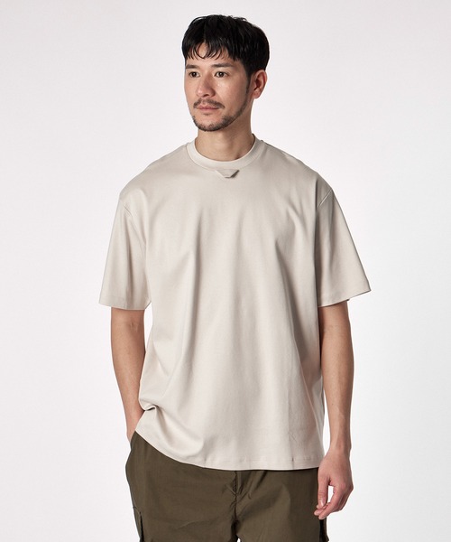 LANVIN en Bleu tシャツ 「LANVIN ESSENTIAL」ALGER / バックプリント LANVIN en Bleu tシャツ 「LANVIN ESSENTIAL」ALGER / バックプリント