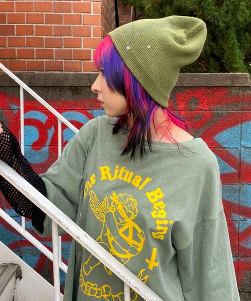 Candy Stripper（キャンディーストリッパー） ニット帽 ニットキャップ