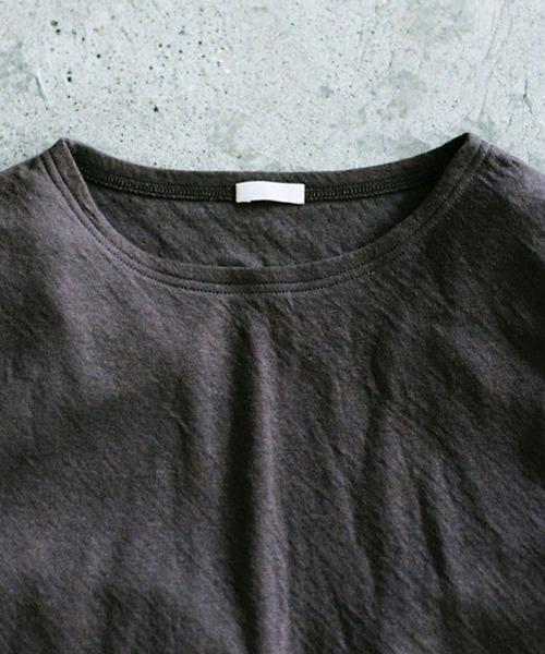 トップス C/CA GAUZE L/S LIDNM（リドム）の「C/CA GAUZE L/S（Tシャツ/カットソー）」 - WEAR