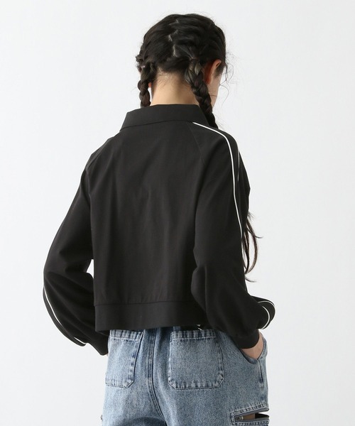 Theory - Compact Crepe Zip Up Bomber / コンパクトクロップド