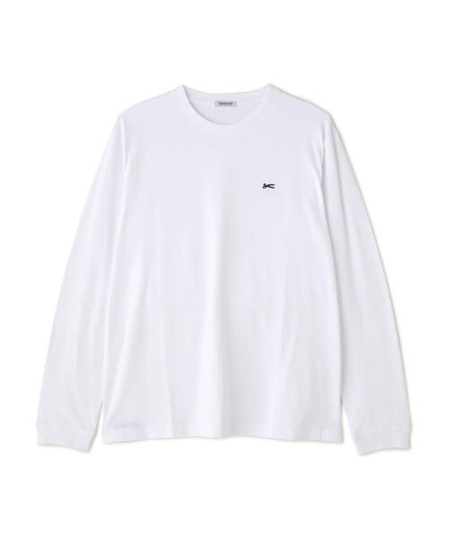 DENHAM ロンT ホワイト DENHAM tシャツ DENHAM/デンハム/WTDC TEE Jeans Jersey メンズ