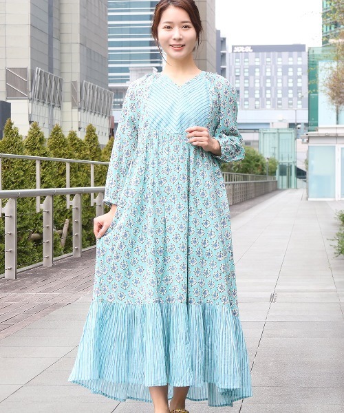 チチカカ（TITICACA） ワンピース Shanti Shanti ジョリーブロック