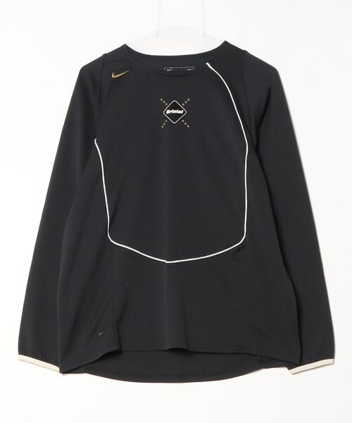F.C.Real Bristol 「F.C.R.B.」 長袖Tシャツ M ブラック メンズ 