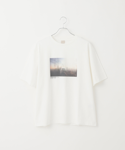 B.C STOCK tシャツ 「Deux Allures/ドゥ アリュール」プリントT