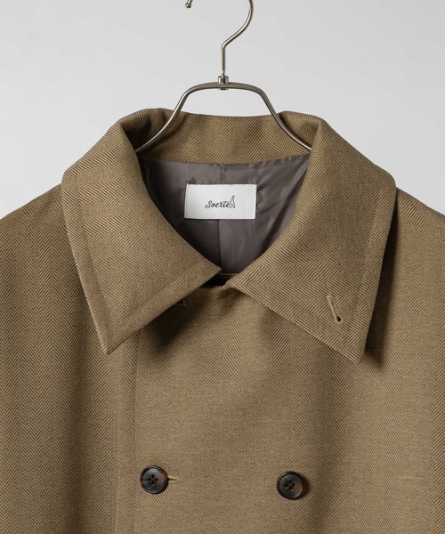 「soerte」 コート 2 グレー レディース_画像8