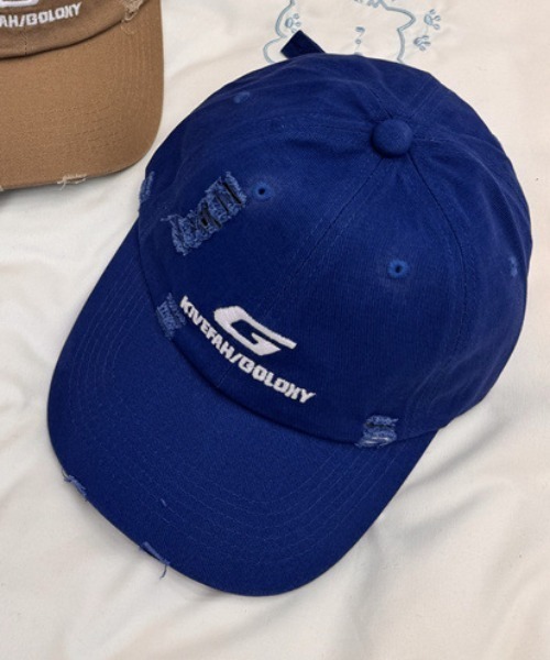 DEVICE キャップ 帽子 「 2025SS NEW CAP 」ダメージ スプレー