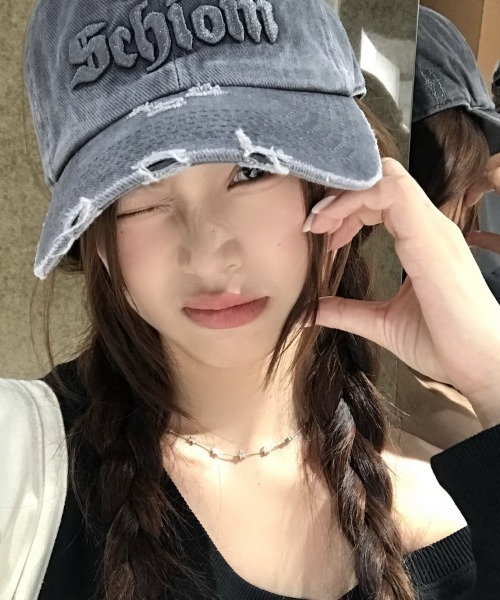 DEVICE キャップ 帽子 「 2025SS NEW CAP 」ダメージ スプレー