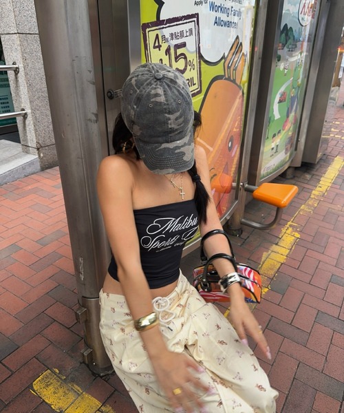 DEVICE キャップ 帽子 「 2025SS NEW CAP 」ダメージ スプレー