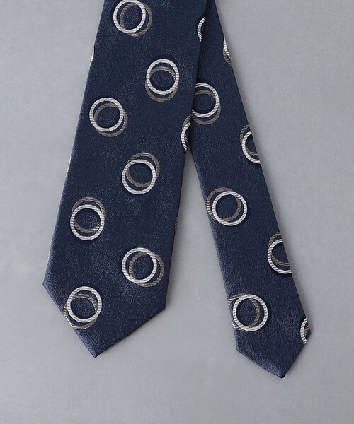 UNITED ARROWS ネクタイ サークル ジャガード : ZOZOTOWN Yahoo