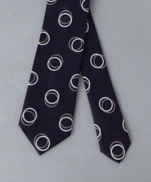 UNITED ARROWS ネクタイ サークル ジャガード : ZOZOTOWN Yahoo