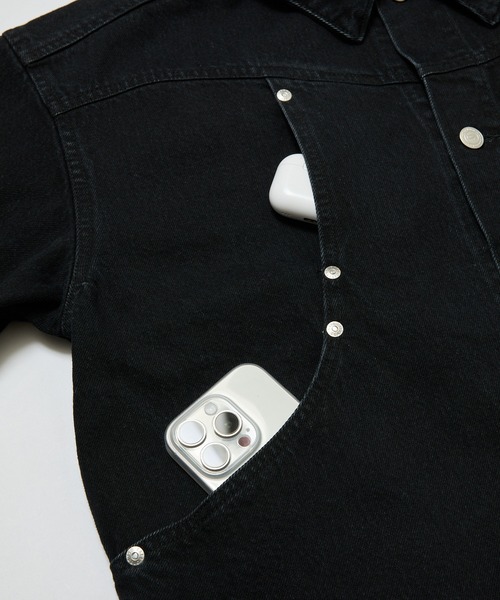BAL（バル） デニムジャケット gジャン CARB POCKET WASHED DENIM