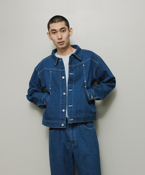 BAL デニムジャケット gジャン CARB POCKET WASHED DENIM JACKET