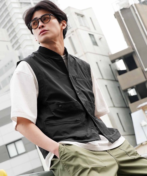JIGGYS SHOP（ジギーズショップ） ベスト ジレ 撥水 ファンクショナル