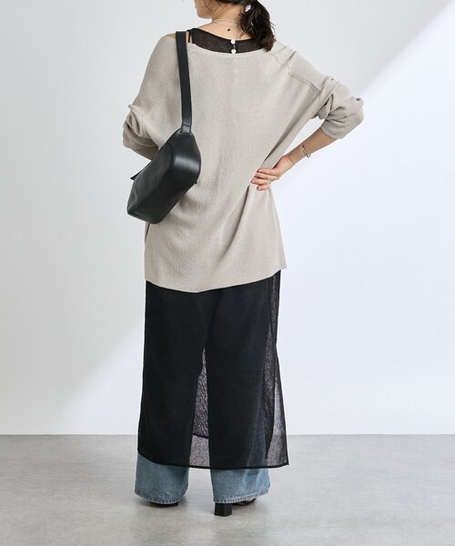 RIVE DROITE ニット セーター 「マイナス3kg」ペーパーヤーン