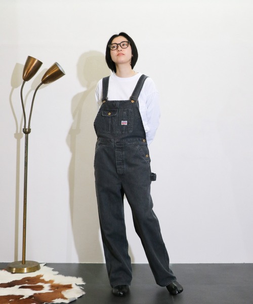 Penney's ダークブルー デニムオーバーオール PENNEYS オーバーオール サロペット PENNEY'S / 10oz DENIM 50S
