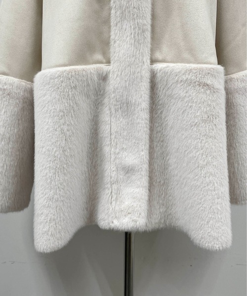 「PICCIN」 コート L モカ レディース_画像7