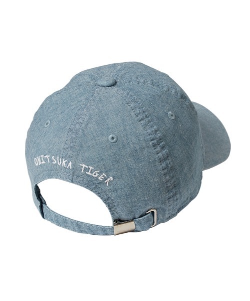 国内買付【Onitsuka Tiger】すぐ届く デニム キャップ Onitsuka Tiger キャップ 帽子 DENIM CAP / デニムキャップ