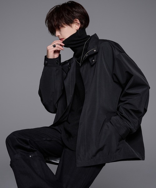 「ADRER」 トレンチコート X-SMALL ブラック メンズの画像5