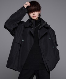 「ADRER」 トレンチコート X-SMALL ブラック メンズの画像6