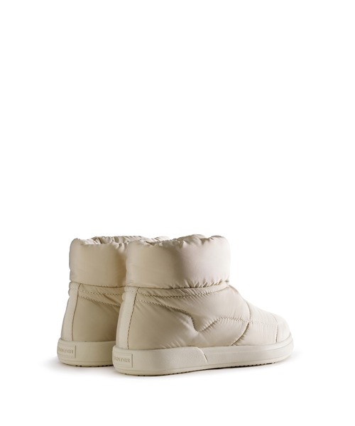 HUNTER（ハンター） ショートブーツ UK4 オフホワイト レディース