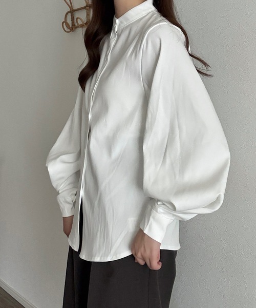 MARW UNITED ARROWS＞バルーンスリーブ ショートシャツ（シャツ