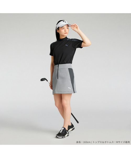 【美品】プーマ　PUMA ゴルフ　スカート　レディース　M PUMA（プーマ） スカート ウィメンズ ゴルフ PF テック ライン カード