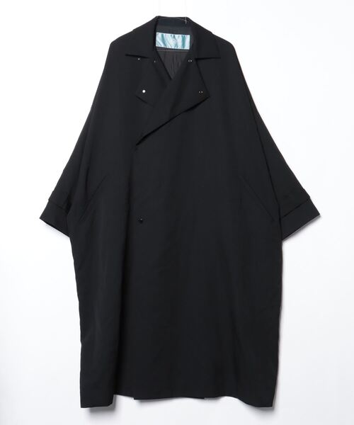 Dulcamara（ドゥルカマラ） ステンカラーコート 1 ブラック メンズ