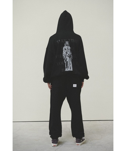 LIBERE ブラック トレーナー M LIBERE 「LIBERE」 プルオーバーパーカー M ブラック メンズ