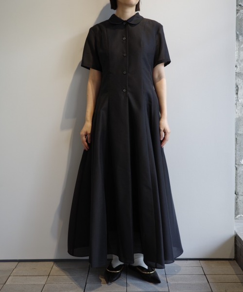 完売品 CLANE FLUFFY SHEER SHIRT ONEPIECE FLUFFY SHEER H/S SHIRT ONEPIECE｜DRESS(ドレス)｜CLANE