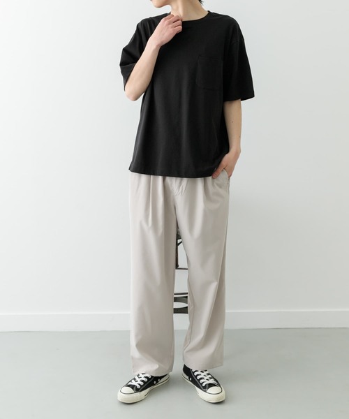ITEMS URBANRESEARCH tシャツ Fine Cotton クルーネックポケット