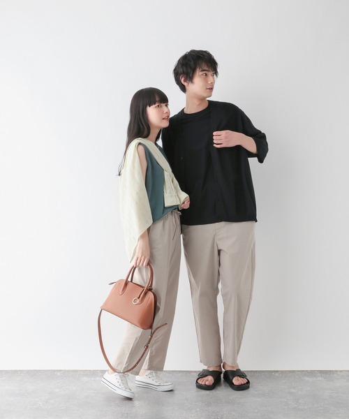 ZOZOTOWN の人気パンツ4点セット セットアップ対応可能】麻調カルゼワイドパンツ（その他パンツ