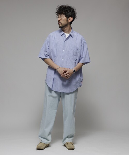 HINSON シャツ HINSON/ヒンソン レギュラーカラー ショート