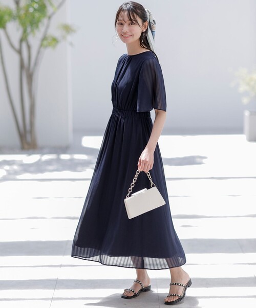 any sis 花柄 Sサイズ ロングワンピース 小花柄 ワンピース 全2色[品番：JSFW0010607]｜JS FASHION