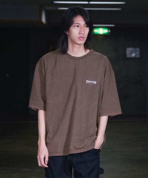 リライブシャツ　SS バーガンディ SAINT M×××××× - 【残りわずか】SM-HR8-0000-030 / SS TEE